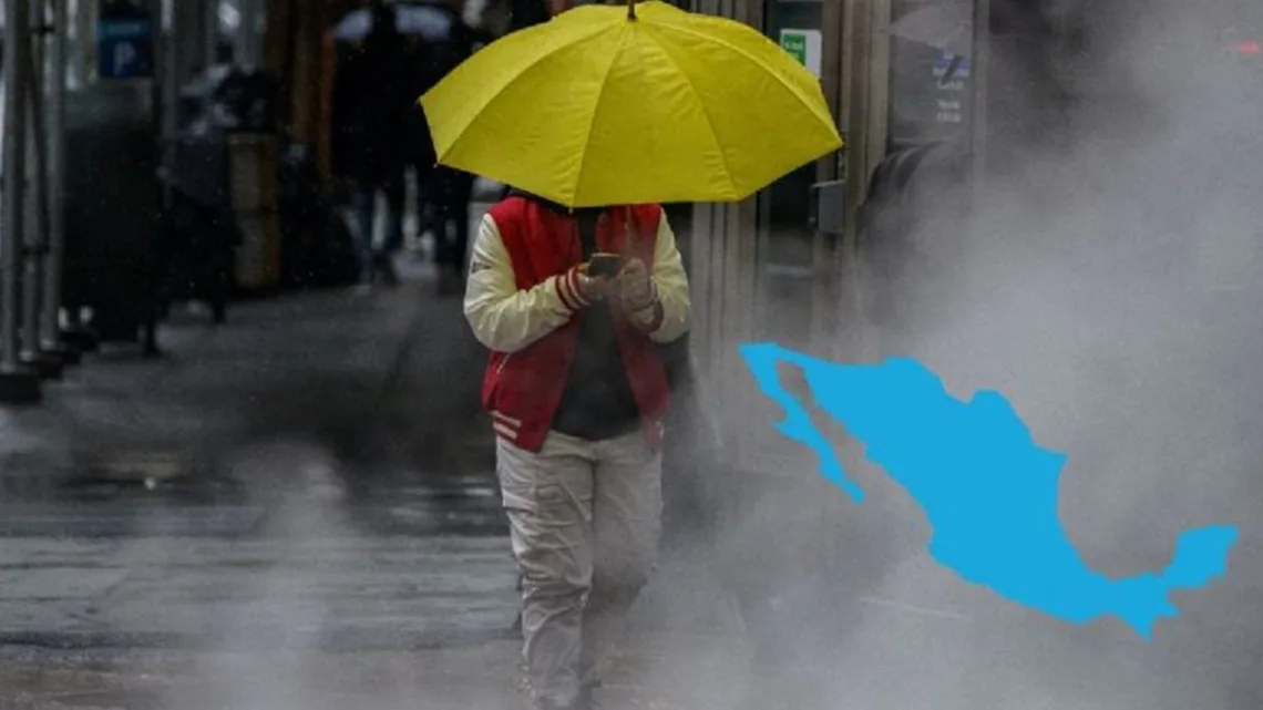 Estos son los 2 estados que serán afectados por frentes fríos del país este viernes