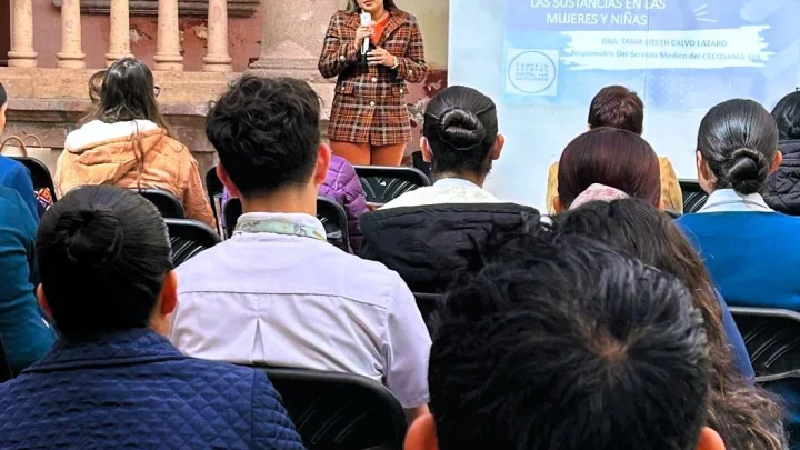 Lleva SESA capacitación en prevención de adicciones a Cadereyta