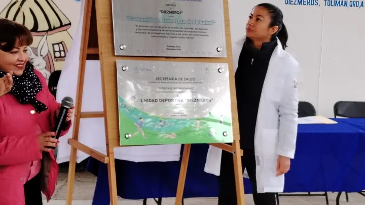 Certifica SESA espacios promotores de la salud en Tolimán