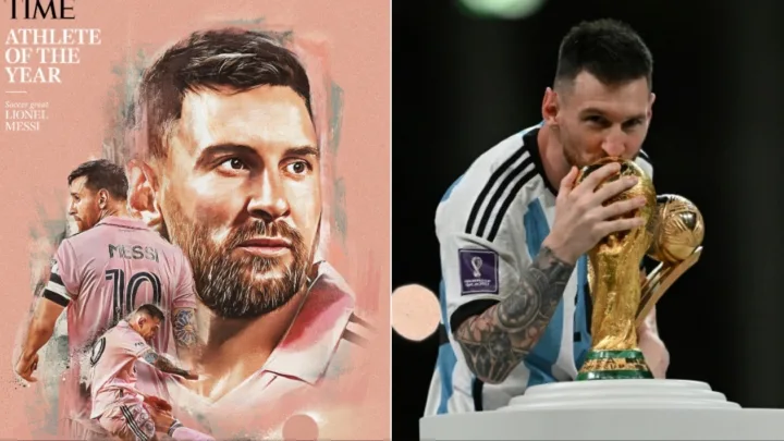 “Lionel Messi, Deportista del Año: Time Reconoce los Logros Históricos del Futbolista Argentino”