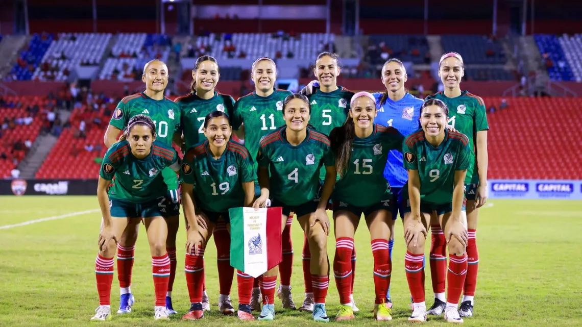  “Triunfo de México Femenil sobre Trinidad y Tobago cierra de manera invicta el 2023”