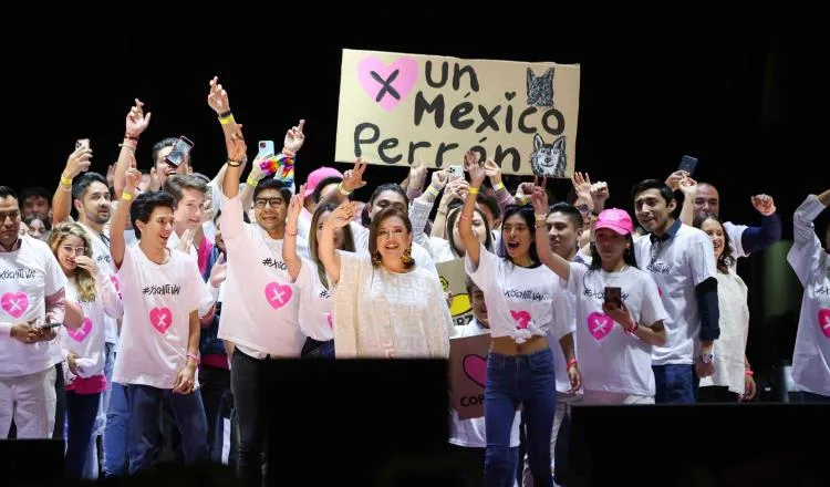 Xóchitl cierra precampaña en la Ciudad de México