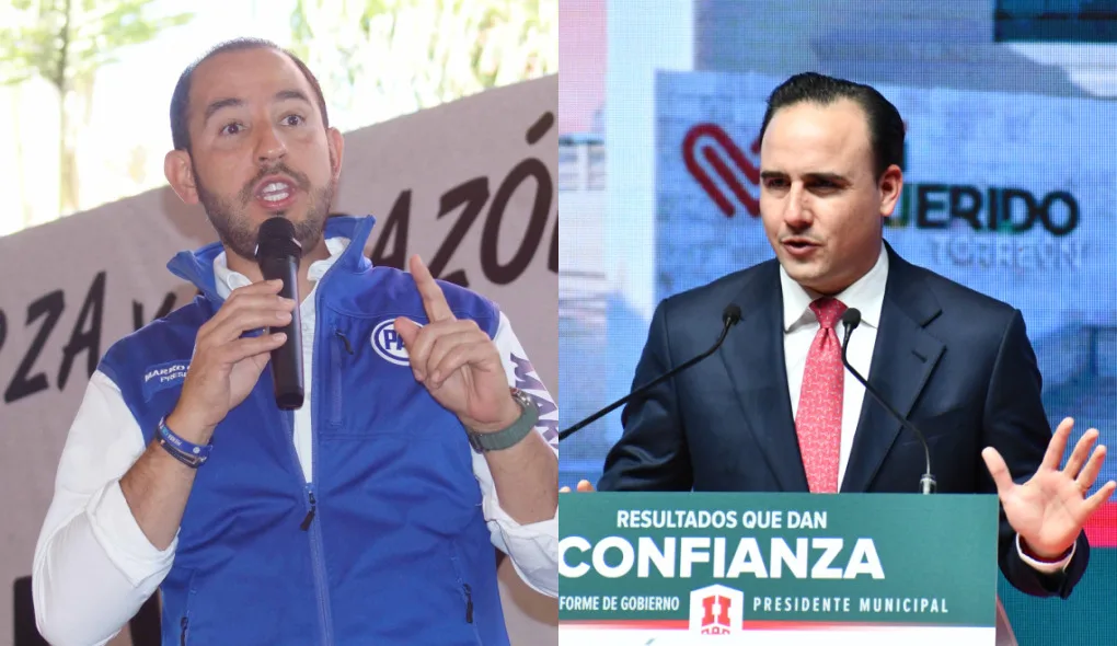 Marko Cortés y Manolo Jiménez chocan por acuerdo político