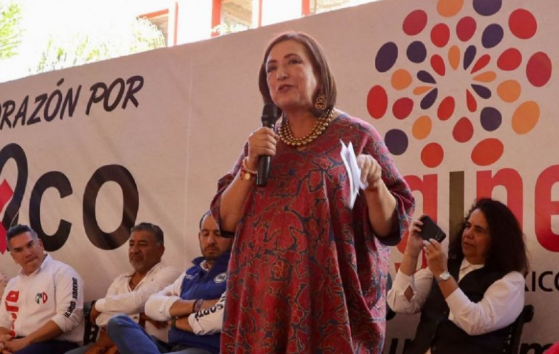 Xóchitl Gálvez pide al INE investigar uso de recursos públicos