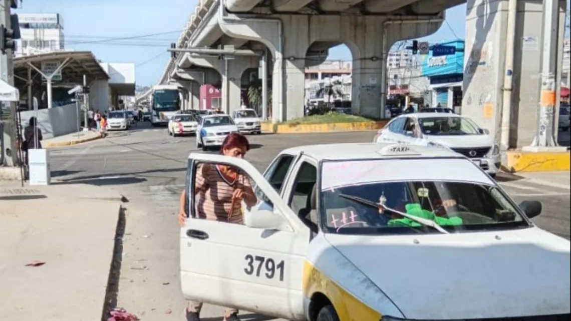 “Supuestas Amenazas del Crimen Organizado Paralizan Transporte en Acapulco”