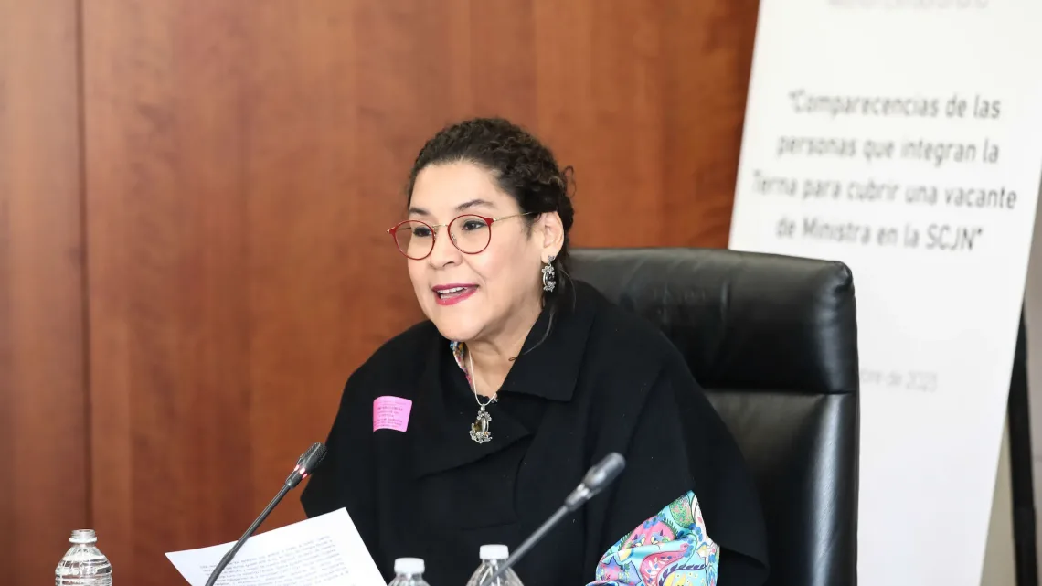 “Lenia Batres toma el Poder Judicial: Nueva Ministra de la SCJN Juramentada en Sesión Solemne”