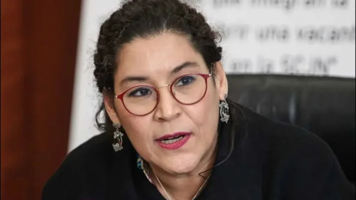 Lenia Batres como nueva integrante del máximo tribunal de justicia.