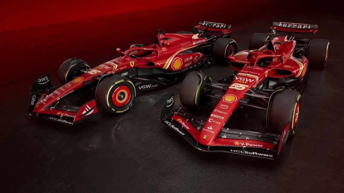 Oficial: Ferrari Presentó El Sf-24, Monoplaza Con La Que Competirá En 2024 En Fórmula Uno