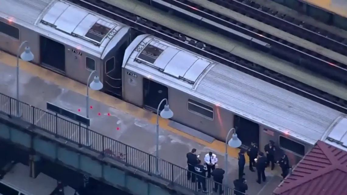 Reportan tiroteo en estación del metro de Nueva York