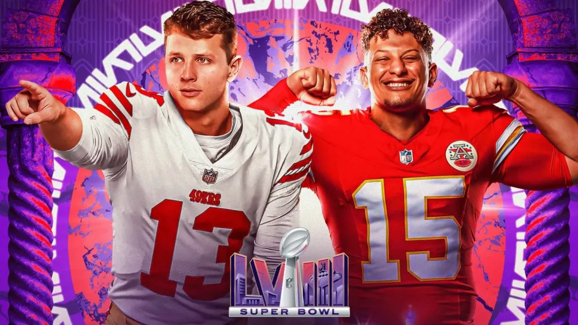 “Super Bowl LVIII: Los 49ers Buscan Revancha, los Chiefs Defienden su Trono”