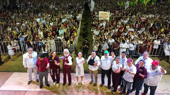 La candidata presidencial señaló que se busca el crecimiento del país con trabajo conjunto