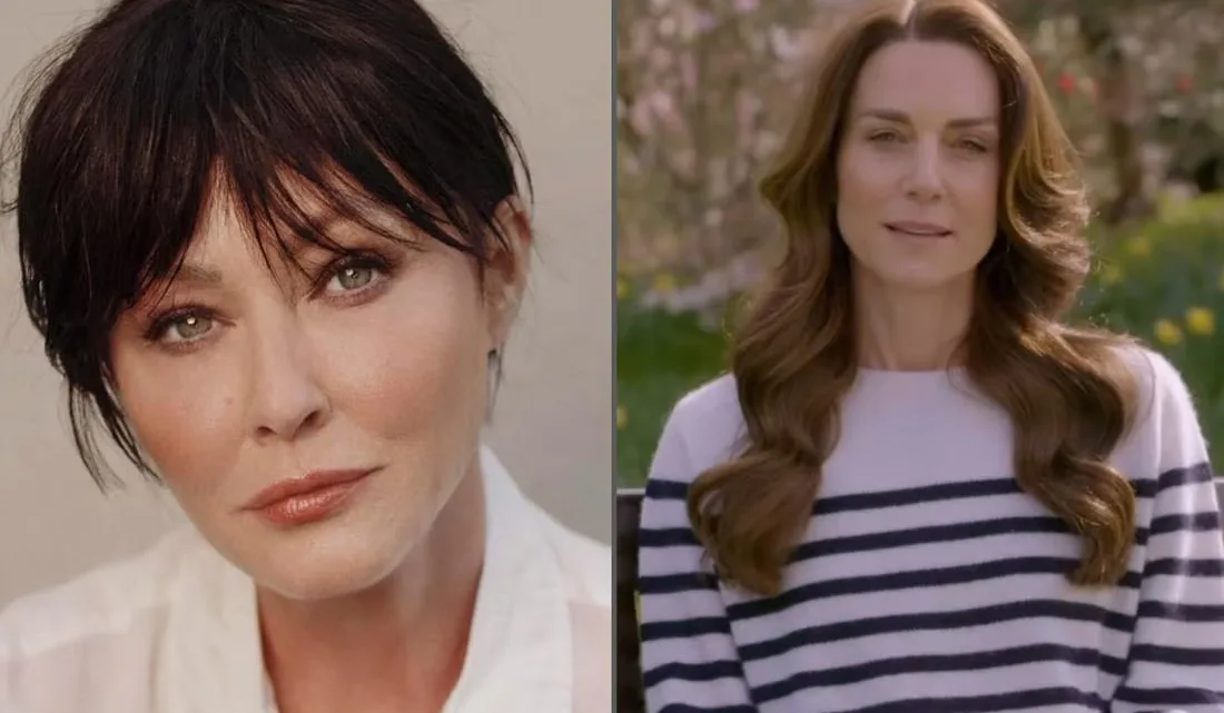 “Shannen Doherty: Mensaje de Empatía a Kate Middleton en Medio de Teorías de Conspiración”