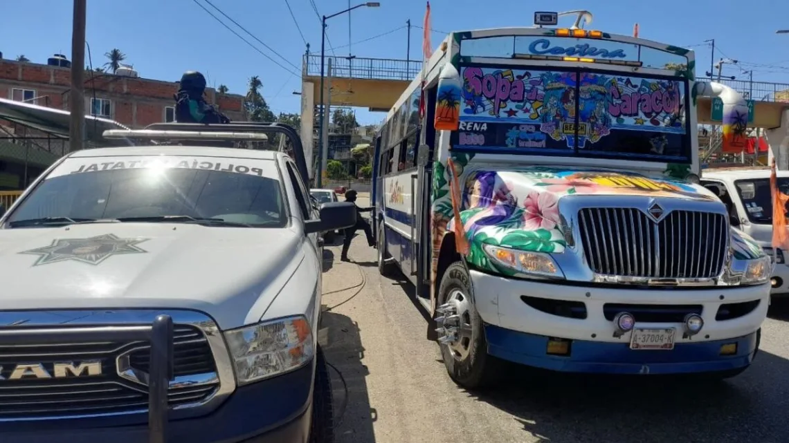 Continúan las agresiones a choferes en Acapulco