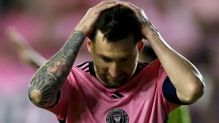 Messi, Tocado: Abandona el Partido Ante Nashville en la Concachampions