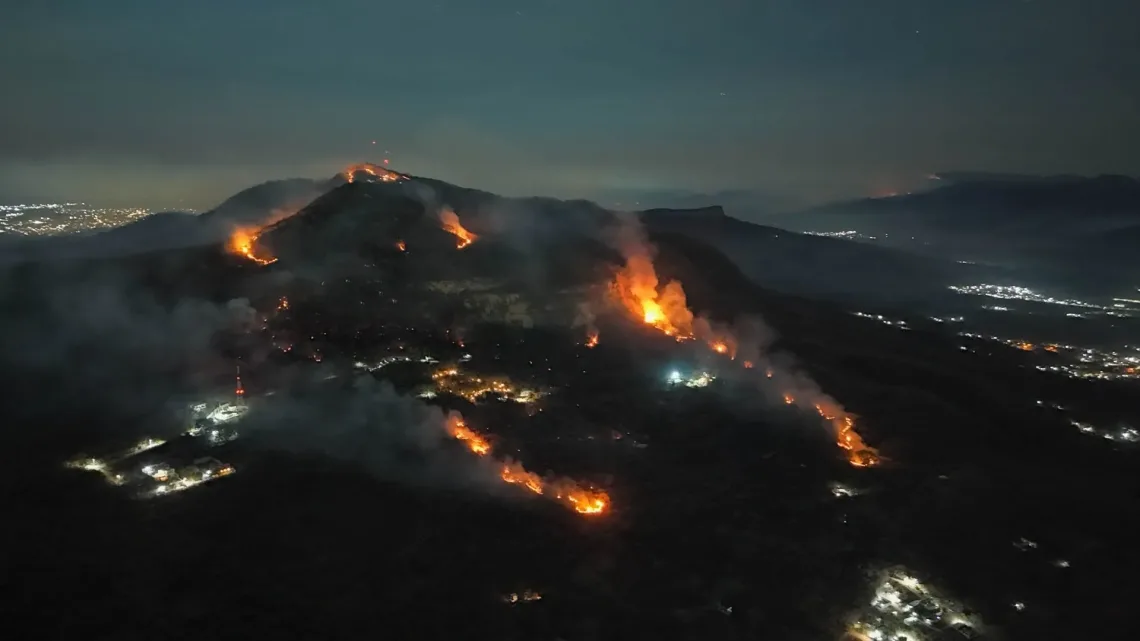  Alerta en México: 116 Incendios Forestales y Cuatro Vidas Perdidas