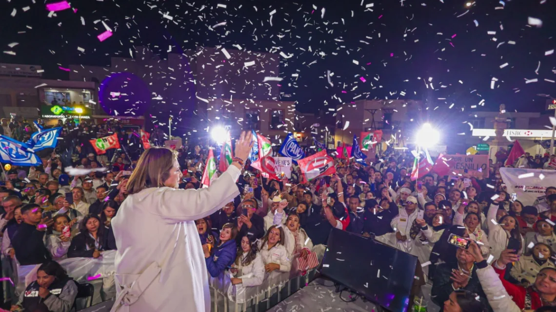 Xóchitl Gálvez Arranca Campaña en Fresnillo con Enfoque en Seguridad