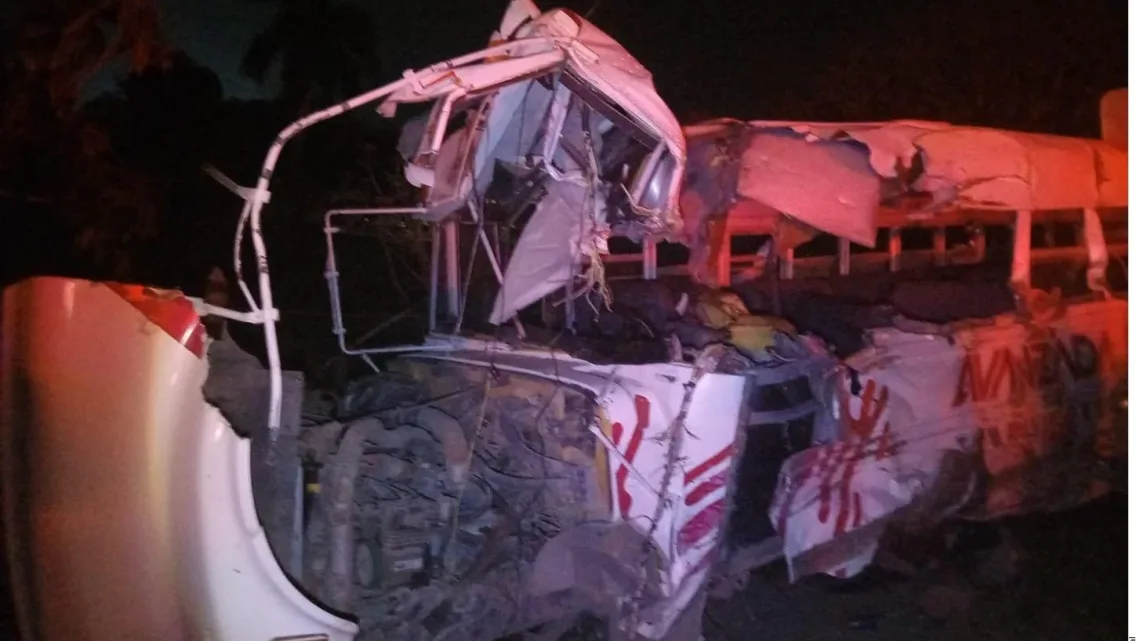 Choque en Tamaulipas: 20 jugadoras de softbol heridas en accidente vial