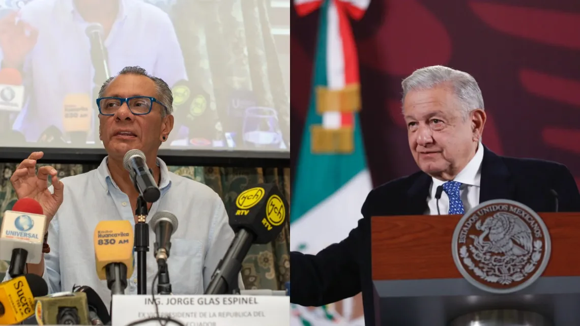 López Obrador: Dar asilo a Glas no resolvería conflicto con Ecuador