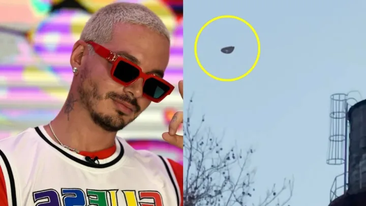  J Balvin capta un extraño objeto volando en el cielo
