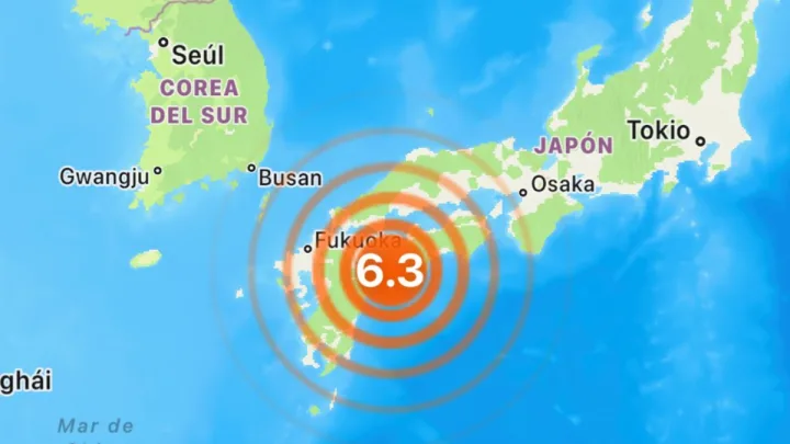 Temblor en Japón: Terremoto de 6.4 sacude isla de Shikoku