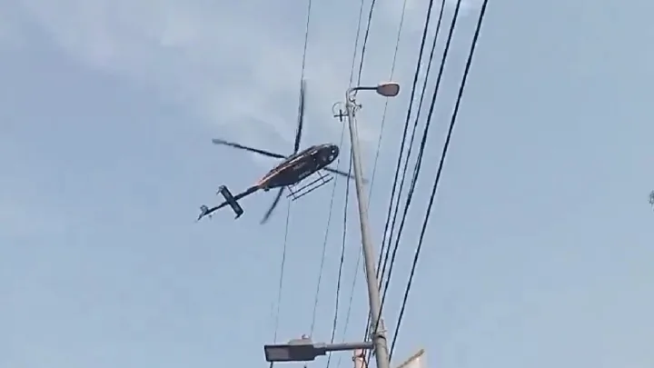 Revelan posible causa del desplome del helicóptero en CDMX: Motor se paró