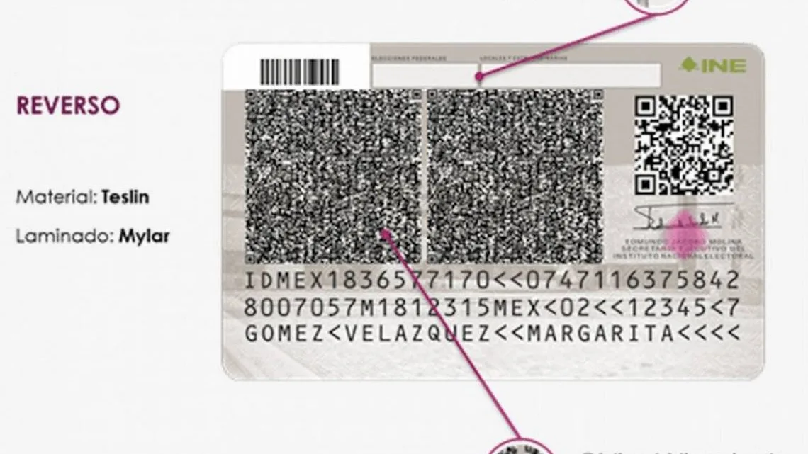 ¿Para qué sirve el QR de tu credencial de elector del INE?