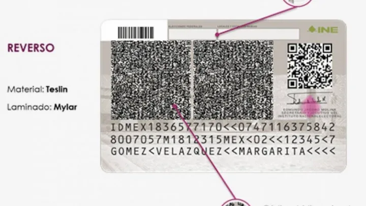 ¿Para qué sirve el QR de tu credencial de elector del INE?