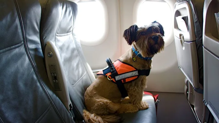 “Lo esencial para nosotros es la comodidad y la felicidad del perro primero, y la del humano en segundo lugar”, anuncia la aerolínea en su sitio web