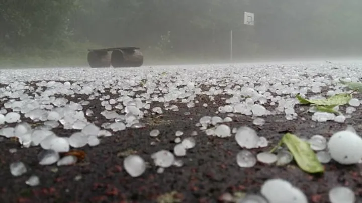Pronostico: Caída de granizo en estos estados
