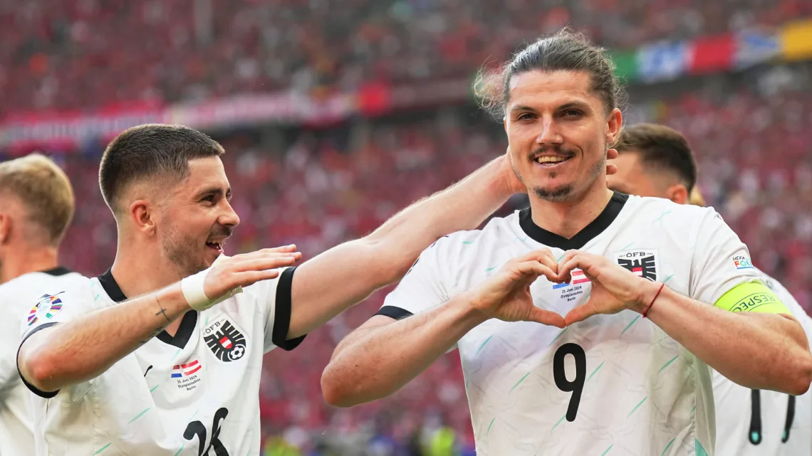 Austria “El Caballo Negro de la Eurocopa” sorprende al vencer a Países Bajos y liderar su Grupo