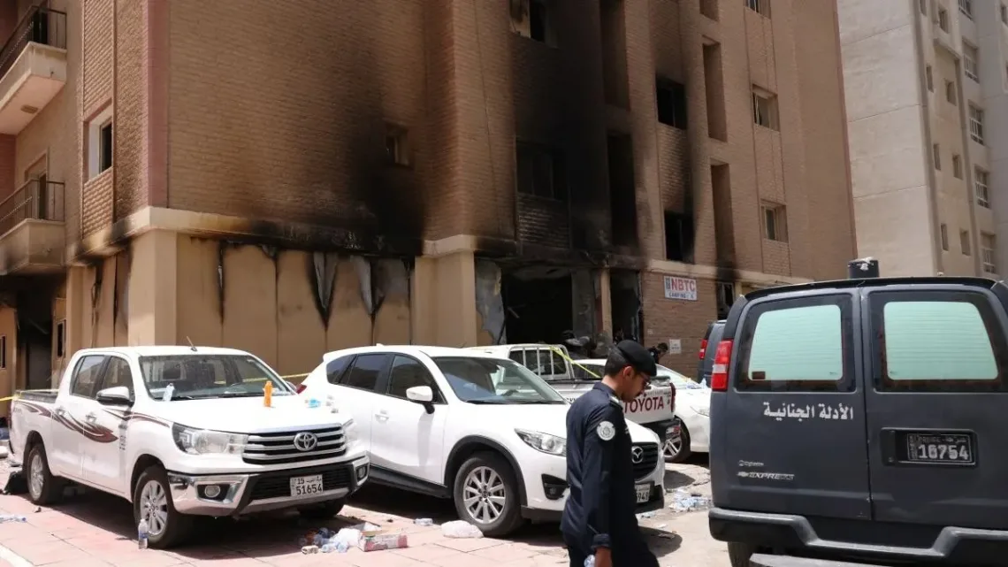 Incendio en Edificio de Kuwait Deja Más de 40 Muertos