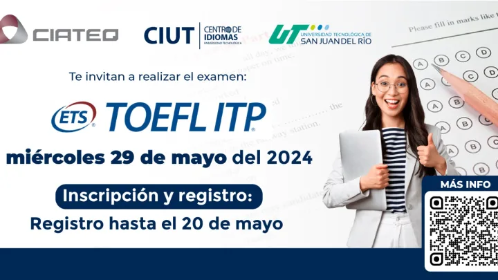 UTSJR y CIATEQ invitan a certificación en conocimiento del idioma inglés