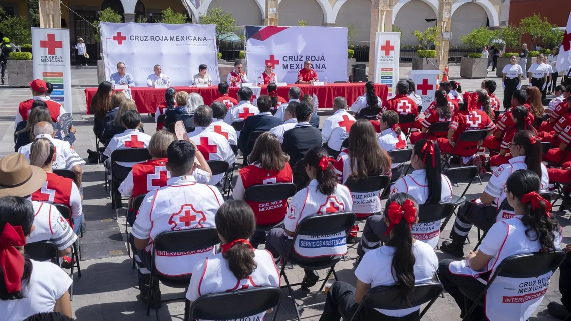 Encabeza Secretaria de Salud evento conmemorativo por el Día del Socorrista