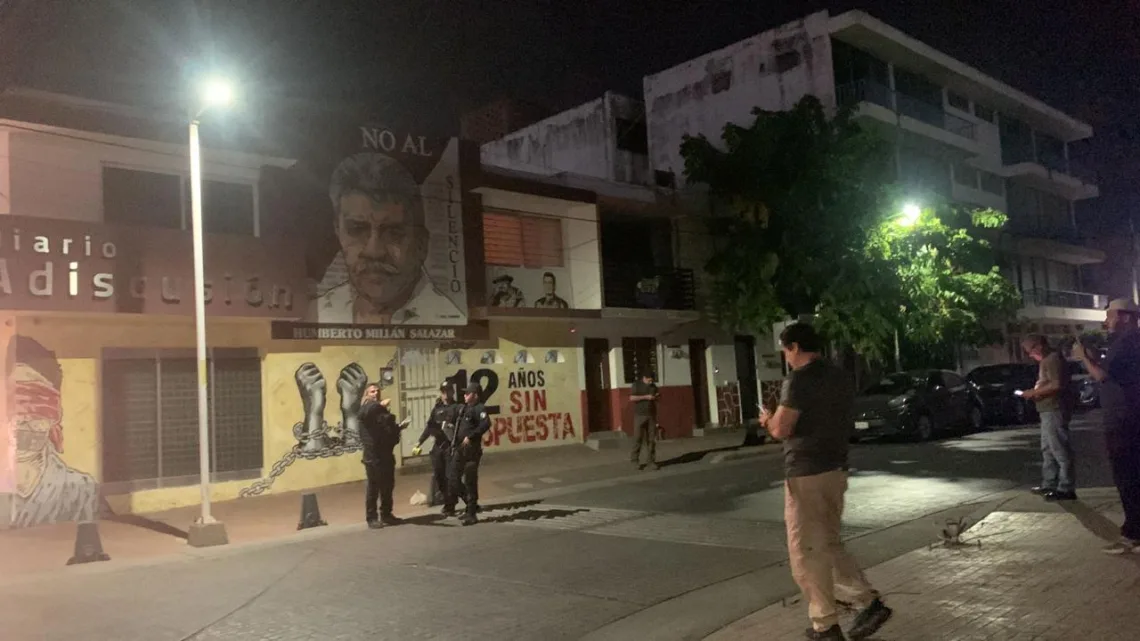 Ataque armado contra el diario Adiscusión en Sinaloa