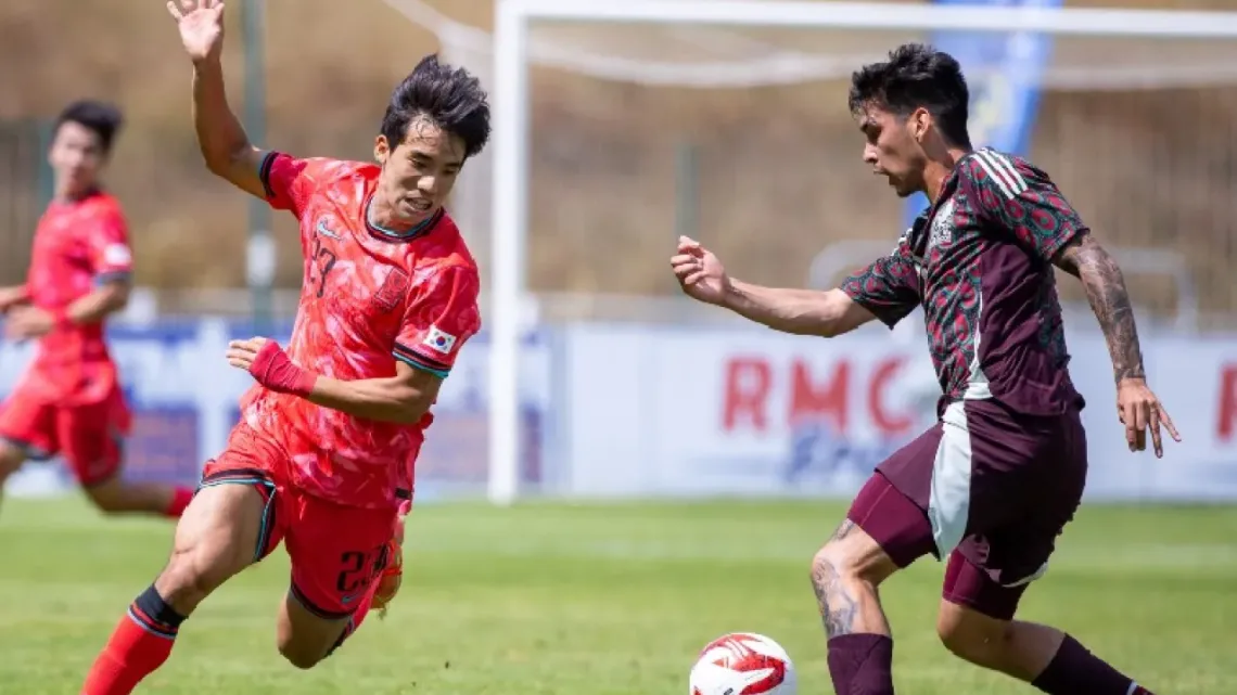 Tricolor Sub-23 queda eliminado del Torneo Maurice Revello tras amargo empate con Corea del Sur   