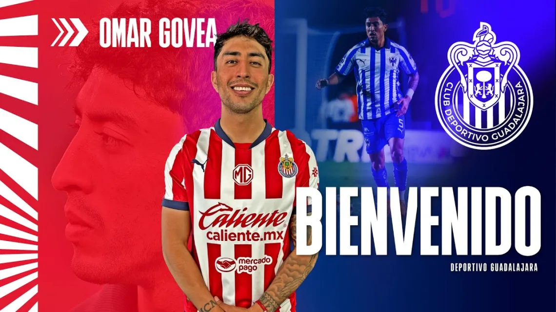 Chivas asegura a Omar Govea como refuerzo para el Apertura 2024   