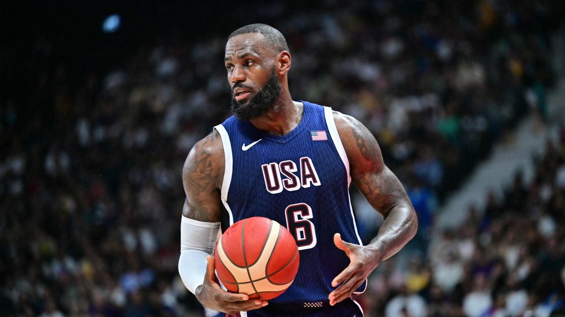 LeBron James será el abanderado de Estados Unidos en los Juegos Olímpicos de París 2024