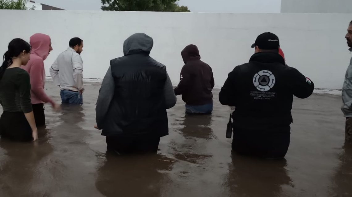 Mantiene CEPCQ trabajo coordinado para atender reportes por lluvias