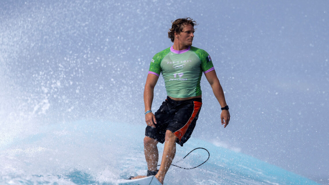 Alan Cleland: “Quiero demostrar que México tiene un talento gigante en el surf”
