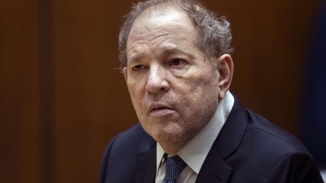 Harvey Weinstein es hospitalizado por neumonía y COVID-19