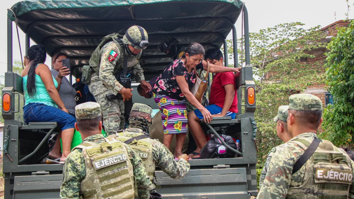 Despliegue Militar Ante la Llegada de “Beryl” a México