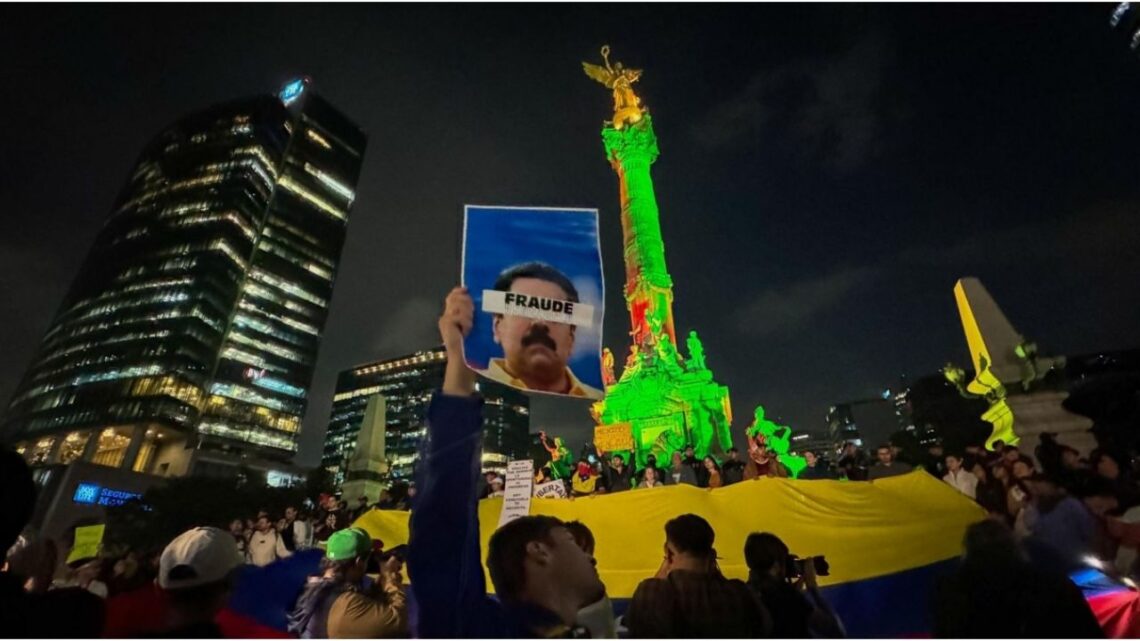 Venezolanos Protestan Contra Maduro en CDMX