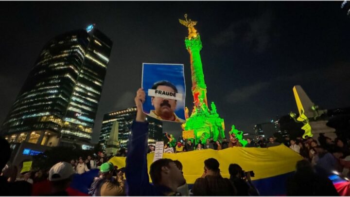 Venezolanos Protestan Contra Maduro en CDMX