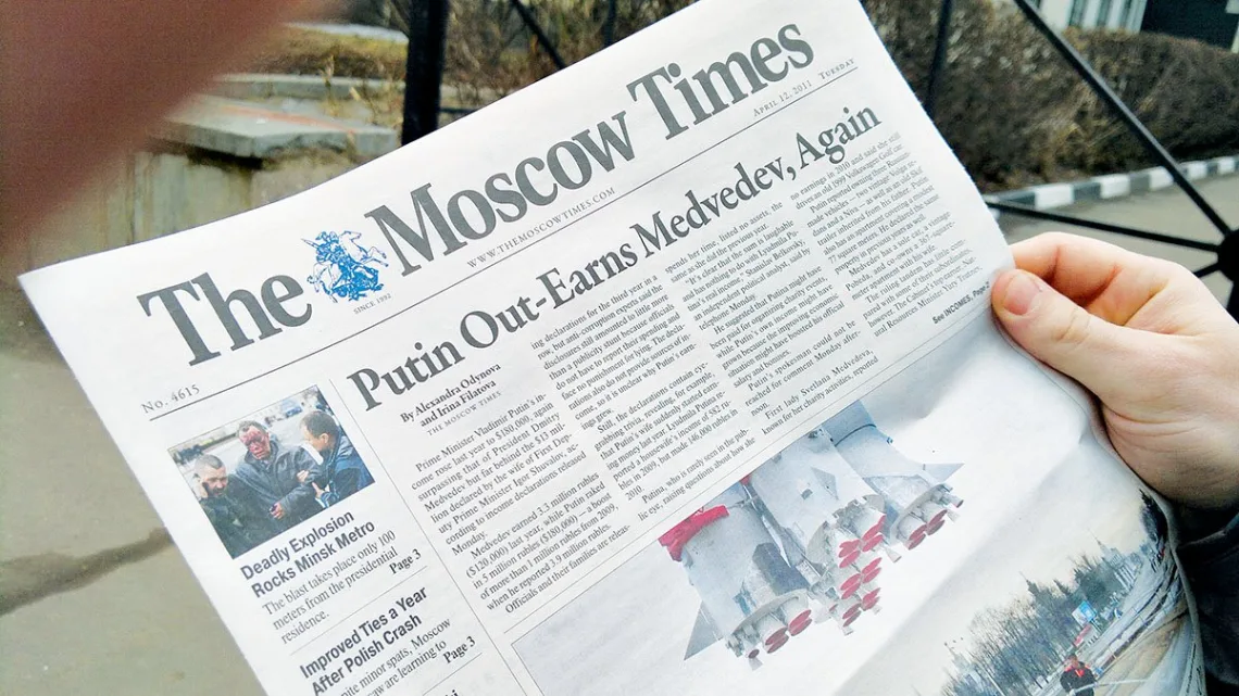 Rusia declara ‘indeseable’ al periódico The Moscow Times en medio de una represión contra la crítica