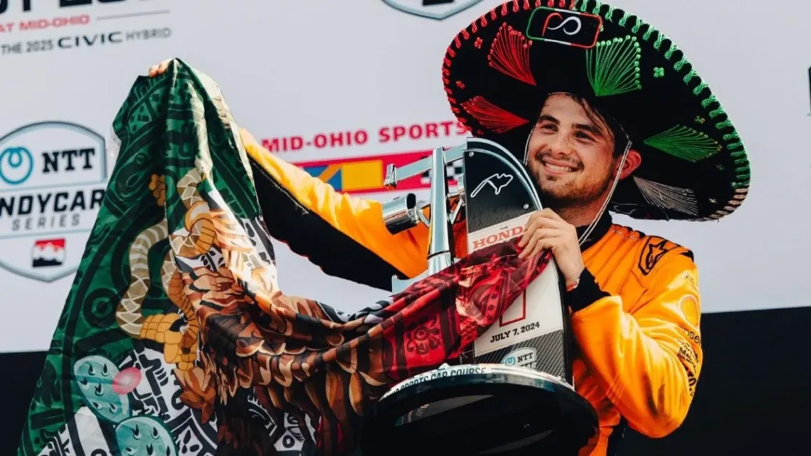  Pato O’Ward triunfa en Mid-Ohio de la IndyCar