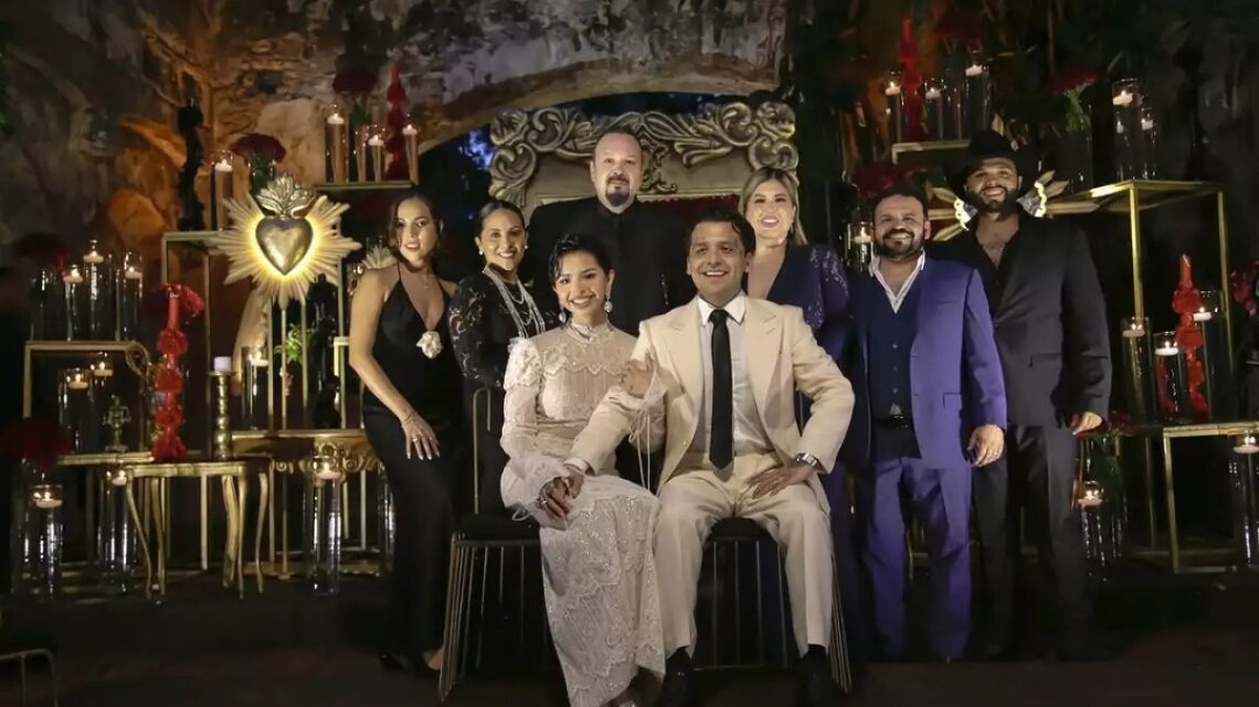 Pepe Aguilar comparte fotos Ángela Aguilar y Christian Nodal