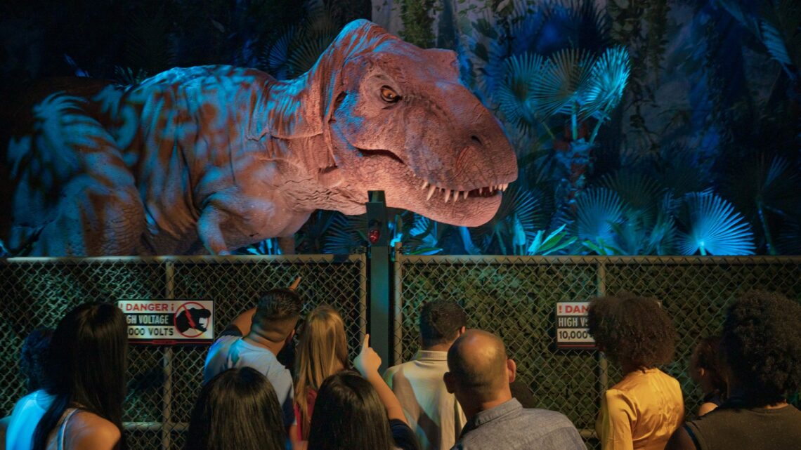 Robo en Jurassic World Exhibition de CDMX