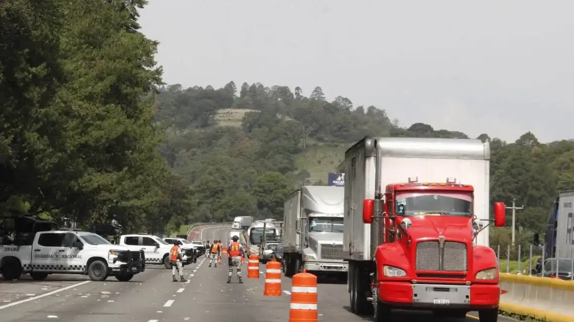 Liberan Autopista México-Puebla Tras Bloqueos