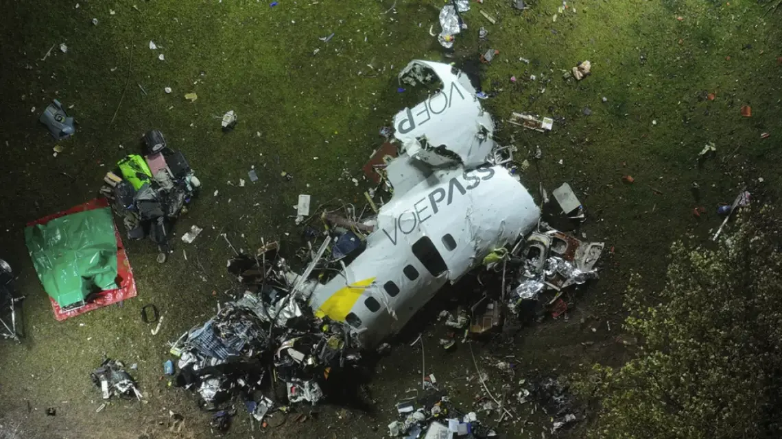 Tragedia en Brasil: Mueren los 61 Ocupantes del Avión Estrellado en Sao Paulo