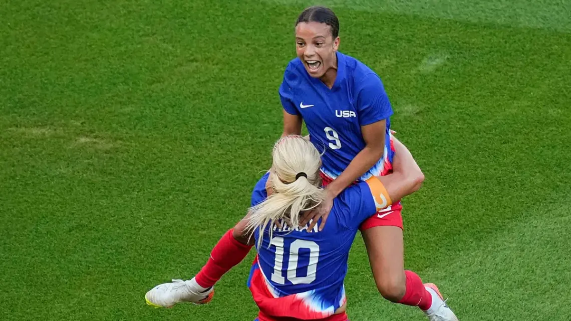 Estados Unidos asegura su quinta medalla de oro en fútbol femenino